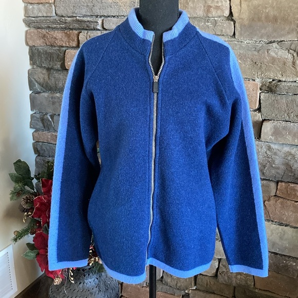 Lochaven of Scotland New Wool Zip Up Cardigan Sweater Jacket - Picture 2 of 13